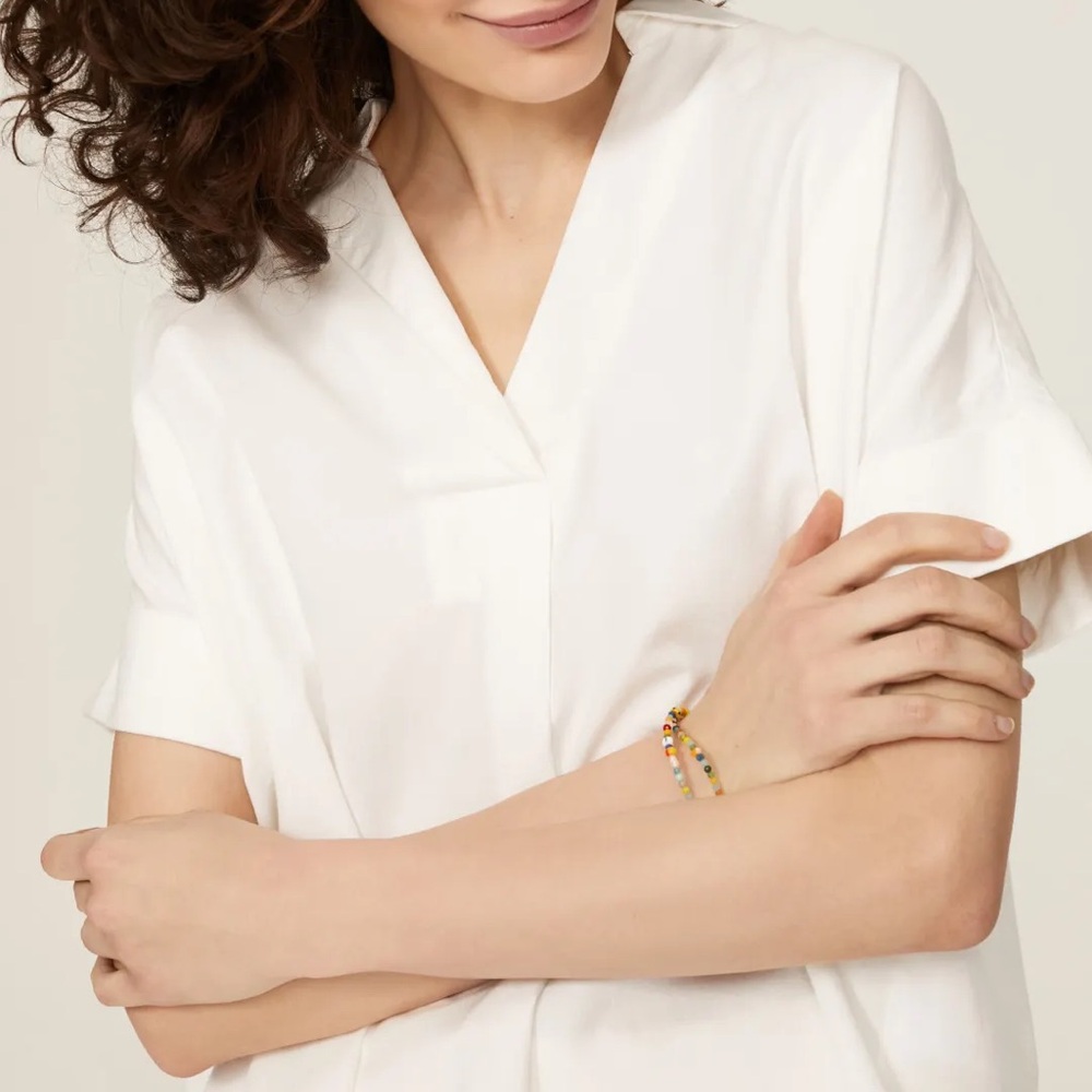 Madewell Courier Button Back Shirt